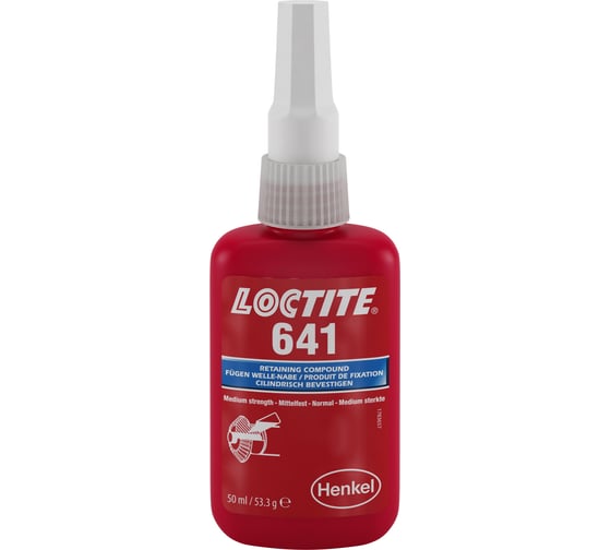 Вал-втулочный фиксатор средней прочности Loctite 641 50мл 246676 1