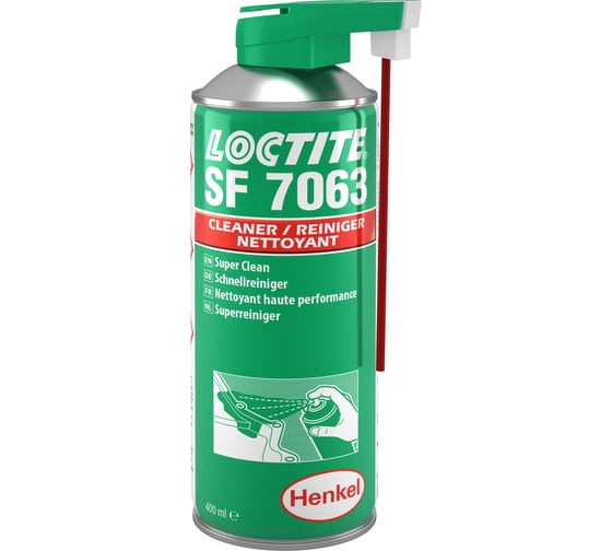 Быстродействующий очиститель Loctite 7063 для пластмасс, металлов, 400мл 2385316