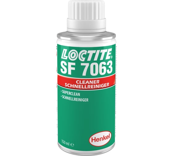 Быстродействующий очиститель Loctite 7063 для пластмасс, металлов, 150мл 135366 1