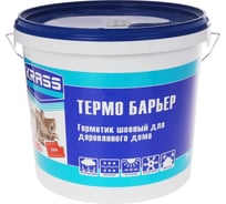 Акриловый герметик KRASS Термо Барьер для деревянного дома 7кг Сосна 0005303