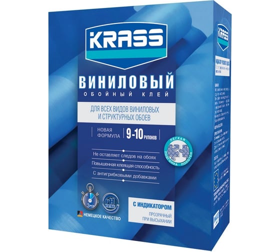 Виниловый клей для обоев KRASS 300г Россия 0005409