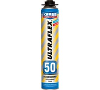 Монтажная пена KRASS  ULTRAFLEX 50 Пистолетная Всесезонная Республика Беларусь 0005280