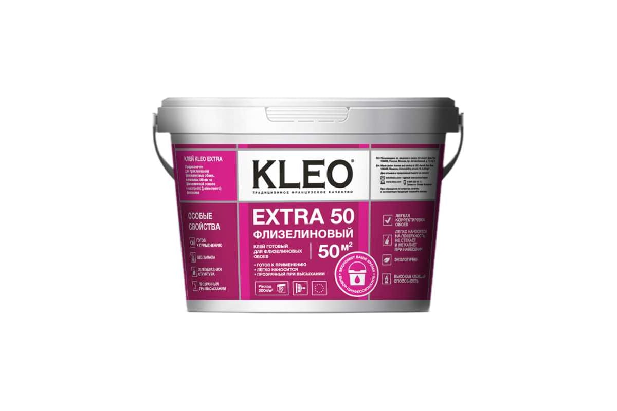 Клей готовый для флизелиновых обоев КLEO EXTRA 10 кг 192 EXTRA 10 кг