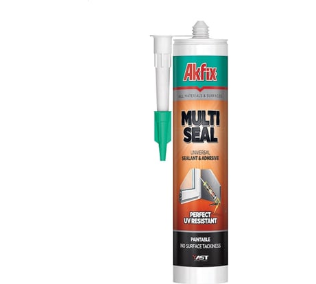 Полимерный герметик Akfix Мультисил белый, 290 мл AST42.0