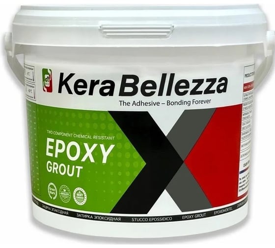 Затирка цветная эпоксидная KeraBellezza Design 0,33 кг. (K.400) 1063940 1