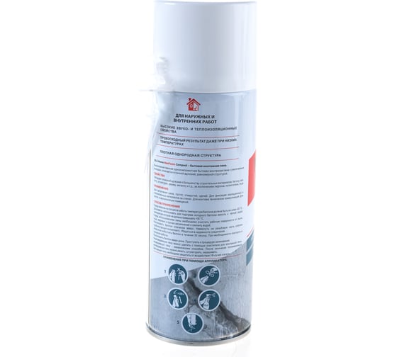 Монтажная пена Sila HOME MAX FOAM COMPACT бытовая 400 мл SILHMFCOM520