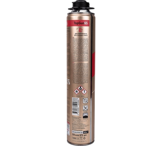 Профессиональная монтажная пена Sila зимняя Pro TopGun 65 winter 875 мл SPTG65w