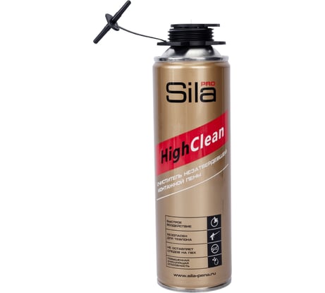 Очиститель монтажной пены Sila 500ml Россия CLSL500