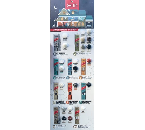 Силиконовый нейтральный герметик Sila бесцв. PRO Max Sealant Neutral Silicone 280 мл NE2802