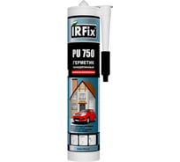 Полиуретановый герметик IRFIX PU-750 черный, 300 мл 20046
