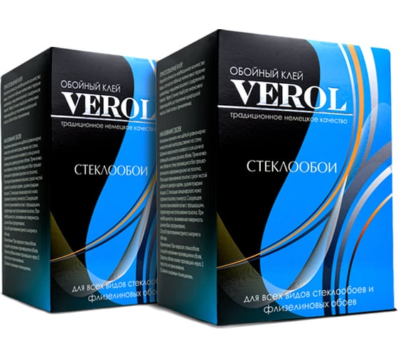 Клей обойный Verol для стеклообоев усиленный 2 уп. по 500г 2/2 1