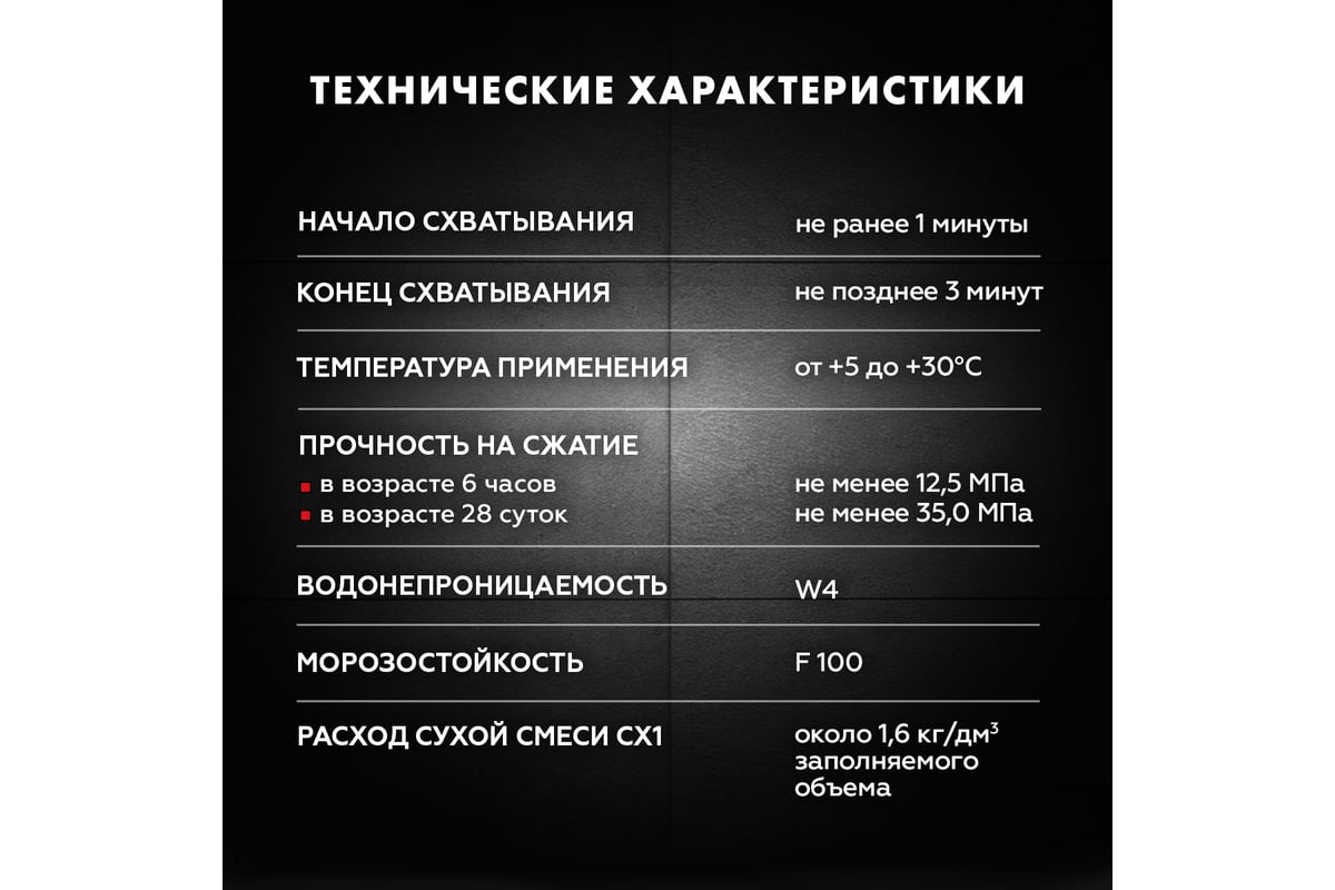 Блиц-цемент гидропломба CX1 2 кг Церезит 43458 1910601 - выгодная цена ...