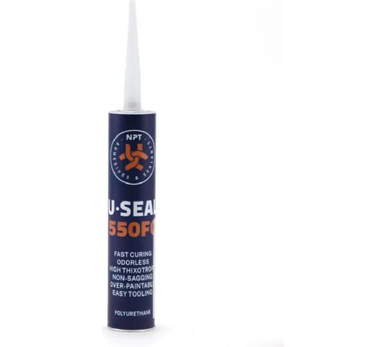Герметик полиуретановый U-SEAL бежевый 550FC, 310 мл 0114901700