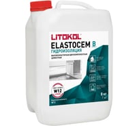 Добавка к гидроизоляции LITOKOL ELASTOcem В 8 кг 474660002