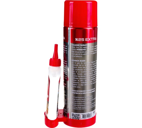 Двухкомпонентный клей Interbond 125g+500 ml Cyanoacrylate 00-00000232