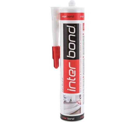 Силиконовый герметик Interbond 280 g Silicone Sealant Cler прозрачный силикон PREMIUM 00-00000218
