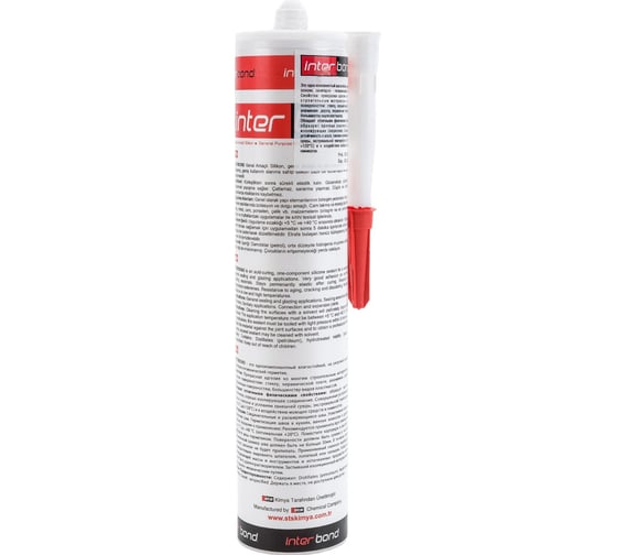 Силиконовый герметик Interbond 280 g Silicone Sealant Cler прозрачный силикон PREMIUM 00-00000218