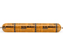 Cиликоновый герметик атмосферостойкий нейтральный для общестроительных работ SILMAC CONSTRUCTION колбаса 590 мл черный SP-0020/878/885