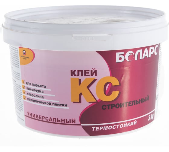 Клей БОЛАРС КС 3 кг 00000003688