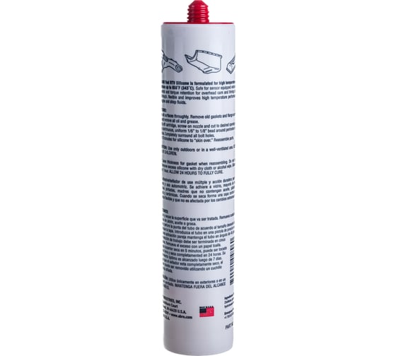 Силиконовый герметик Abro 310г высокотемпературный SS-2400