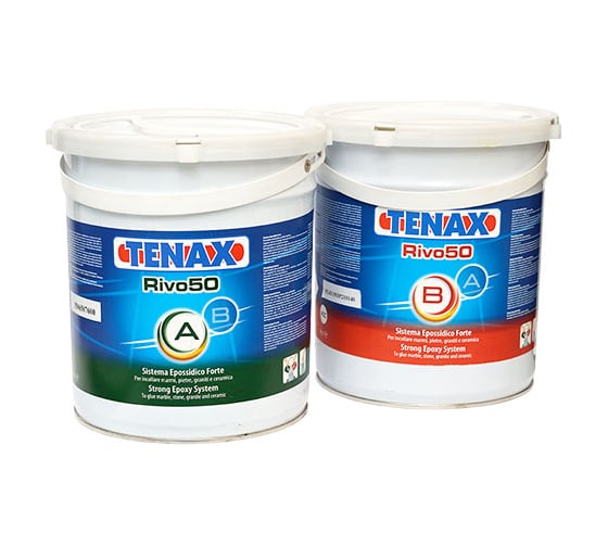 Клей эпоксидный Tenax Rivo-50 бежевый/густой 4,0+4,0л 039210119 1