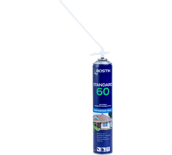 Пена бытовая полиуретановая Bostik Standard 60 750 мл 20020017