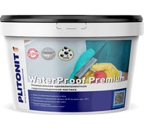 Гидроизоляционная мастика WaterProof Premium 10 кг PLITONIT Н007357