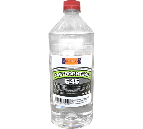 Растворитель VIRTUOSO 646 1л тех. 586204