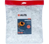 Полипропиленовая армирующая фибра AlfaBet 18 мм, 600 г 30047