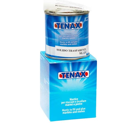 Полиэфирный клей Tenax Solido Trasparente медовый, 0.125 л 039210034 1