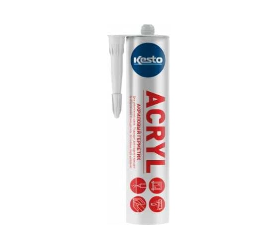 Акриловый герметик Kesto Acryl 310 мл 85312