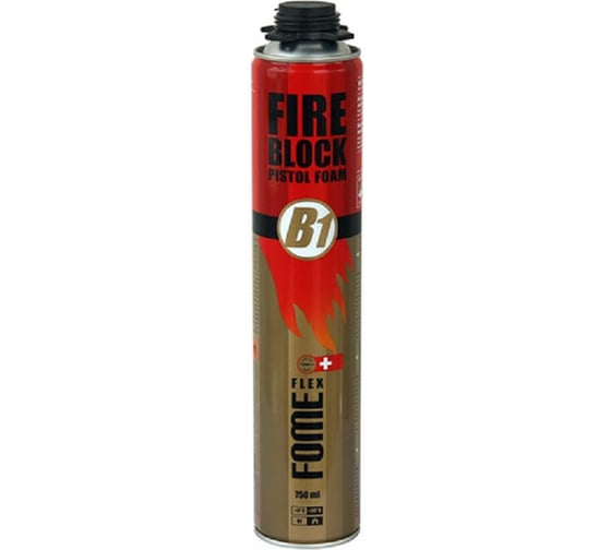 Пистолетная пена FOME FLEX Fire Block Pistol Foam, 750ml 01-3-2-004 1