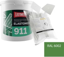 Ремкомплект для гидроизоляции и ремонта кровли Elastomeric Systems Elastomeric 911 (3кг.) зеленый и Chips 50шт 911_6002_3kg_kvadrat_7х7