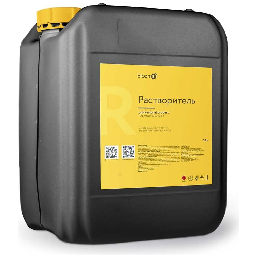 Универсальный растворитель обезжириватель Elcon R 10 л 00-00002735 ...
