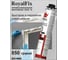 Монтажная пена ROYALFIX 70 профессиональная -12℃+35℃ под пистолет Fixik70 2