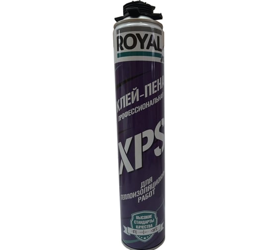 Клей-пена профессиональная ROYAL XPS 750 мл RFXPS