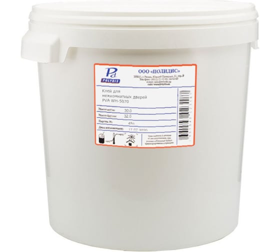 Клей для межкомнатных дверей Pd PVA WH-5070 4627152731642 1