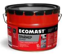 Битумный праймер ECOMAST 10 л, металлическая упаковка 24625