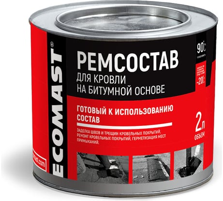 Ремсостав ECOMAST 2 л, металлическая упаковка 24594