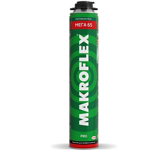 Монтажная пена Makroflex MEGA 65 ПРО 0,85 л тов-203043