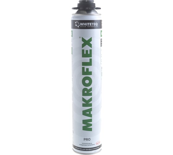 Монтажная пена MAKROFLEX WhiteTeq ПРО, 750 мл Б0049329 1