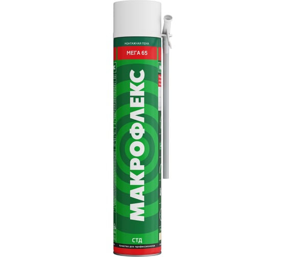 Монтажная пена MAKROFLEX Макрофлекс МЕГА 65 СТД, 800 мл 16/384 3003554