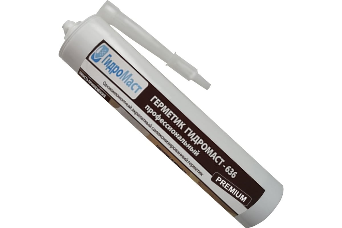 Всесезонный герметик Гидромаст картридж 636 premium палисандр, 1 шт. ГД ...