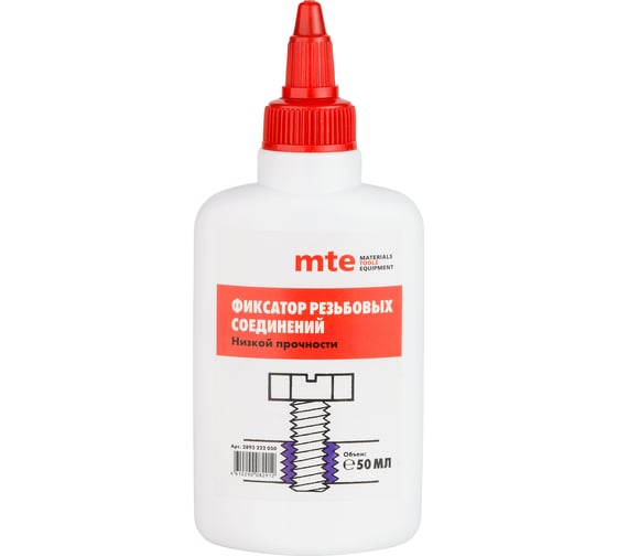 Фиксатор резьбы низкой прочности MTE 222 50мл, 2893222050