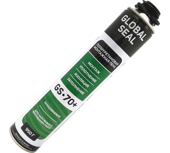 Монтажная профессиональная пена GlobalSeal GS-70+ 950 гр 3701921