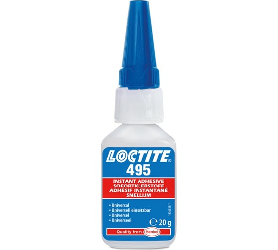 Клей общего назначения LOCTITE 495 повышенная химостойкость, 20 г 246582 1