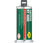 Вибростойкий ударопрочный клей Loctite 4080 HY CR (требуется дозатор и пистолет), прозрачный, 50 г 2155337