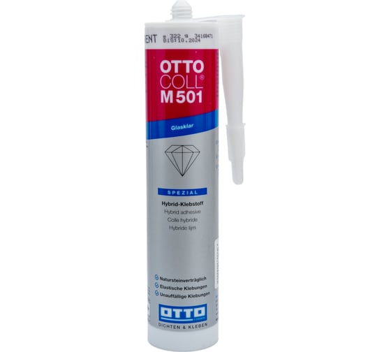 Профессиональный силановый клей-герметик OTTO-CHEMIE 310 мл M501/C00