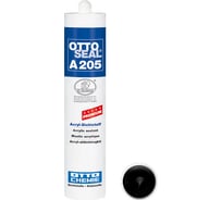 Акриловый герметик премиум-класса OTTO-CHEMIE черный, 310 мл A205/C04