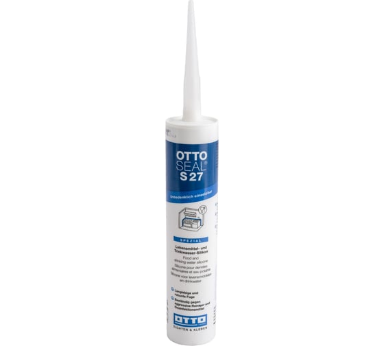 Кислотостойкий ацетатный силиконовый герметик OTTO-CHEMIE 310 мл S27/C00
